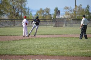 The Mineral County High baseball team dropped two games to Tonopah on April 4. The Serpents lost the first game, 12-11, and then fell 14-4 in the second game.