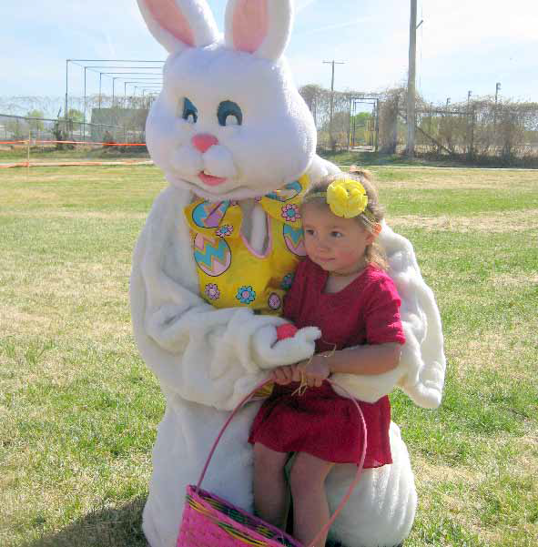Annual Easter Egg Hunt  a hopping good time